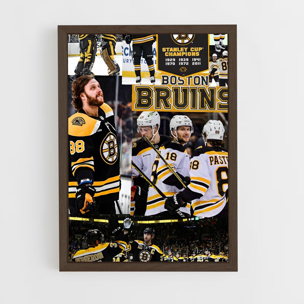 Poster Bruins Forever – affiche Hockey sur glace (vue 5)